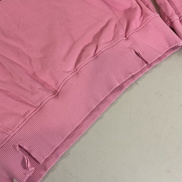 Simply Southern Mama Cow Print Pink Sweater Size Medium - Picture 2 of 10